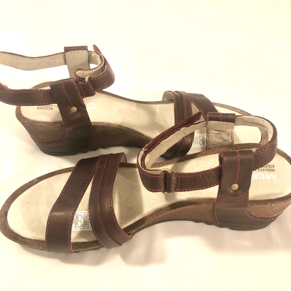 Merrell NWOT Revalli Aura Strap Wedge Sandals